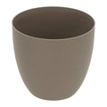 Macetero Plastiken 8418tau Redondo 18 Cm Gris