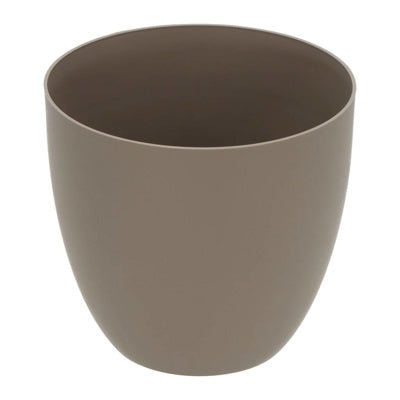 Macetero Plastiken 8426tau Redondo 26 Cm Gris