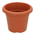 Macetero Plastiken 7322ter Redondo 22 Cm Terracota