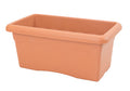 Macetero Plastiken 7501ter Rectangular 50 Cm Terracota