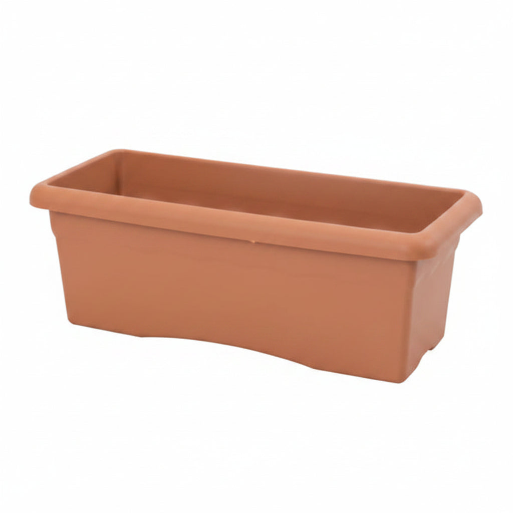 Macetero Plastiken 7502ter Rectangular 60 Cm Terracota