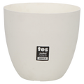Macetero Plastiken 8426bla Redondo 26 Cm Blanco