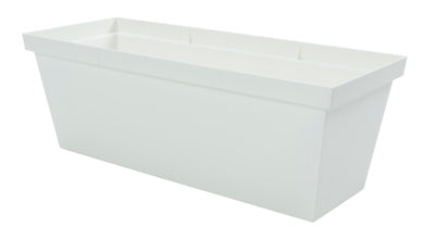 Macetero Plastiken 8550bla Rectangular 50 Cm Blanco