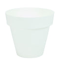 Macetero Plastiken 8618bla Redondo 18 Cm Blanco