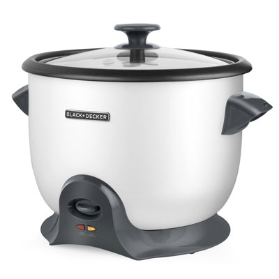 Olla Arrocera Black&decker Rc620w 20 Tazas 1.8l Blanca