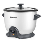 Olla Arrocera Black&decker Rc620w 20 Tazas 1.8l Blanca