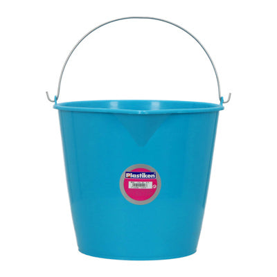 Cubeta Limpieza Plastiken 6313azu 1.3gal 5l Plastica Azul Redonda