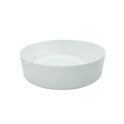 Plato Macetero Plastiken 8728bla Redondo 28 Cm Blanco