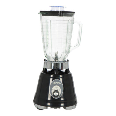 Licuadora Daiwa Dwbl500bck 3 Vel 500w 1.25l Vidrio Negro