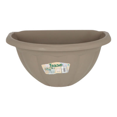 Macetero Plastiken 7225tau Pared 25 Cm Gris