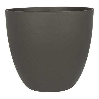 Macetero Plastiken 8438ant Redondo 38 Cm Negro