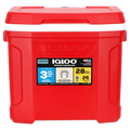 Nevera Igloo 34675 28qt/26l Rojo Ruedas Profile Ii