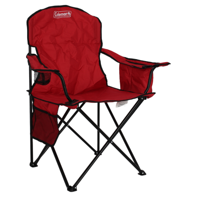 Silla Plegable Coleman 2000035686 Brazos Roja Cooler Quad