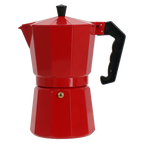Greca Homse Kps-300 3 Tazas Aluminio Rojo
