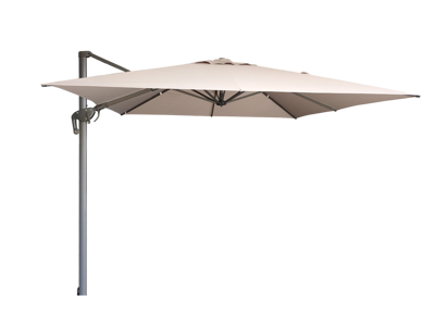 Sombrilla Piso Homse Hfsr3x3212 Beige 3x3m Cuadrada Articulada