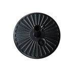 Base Sombrilla Piso Homse Hs30 Negro 20x5"