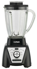 Licuadora Daiwa Dwbl10002bck 3 Vel 1,000w 2.2l Vidrio Negro