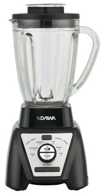 Licuadora Daiwa Dwbl10002bck 3 Vel 1,000w 2.2l Vidrio Negro
