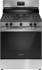 Estufa Horno Frigidaire Fcrg3052bs 30" Gas Inox 5q