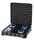 Estufa Mesa Decakila Kmgs010b 4q Negro Portatil