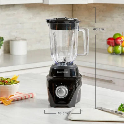 Licuadora Black&decker Bl0877-0bdla 2 Vel 700w 1.25l Plastico Negro