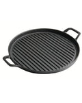 Sarten Homse Hs320b 31cm Asas Hierro Fundido Curado Tipo Grill