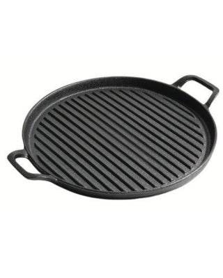 Sarten Homse Hs320b 31cm Asas Hierro Fundido Curado Tipo Grill