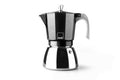 Greca Ibili 629206 Elba 6 Tazas Aluminio Negra