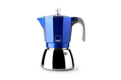 Greca Ibili 629309 Elba 9 Tazas Aluminio Azul