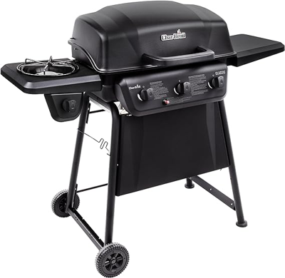 Barbecue Charbroil 467730317 Gas 3q Negro 25,000btu Classic