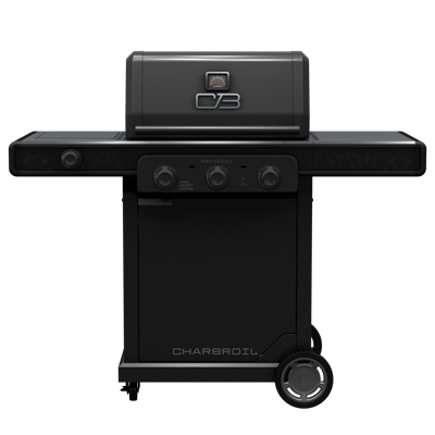 Barbecue Charbroil 463366724 Gas 3q Negro 25,500btu Pro