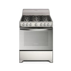 Estufa Horno Frigidaire Fkgn30c3yi 30" Gas Inox 6q