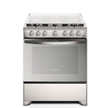 Estufa Horno Frigidaire Fkgn30c3fyi 30" Gas Inox 6q Coverlid
