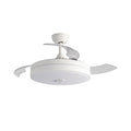 Abanico Daiwa Dwcfib42a10wh Techo 42" Blanco Lampara Aspa Retractil Bocina Bluetooth + W