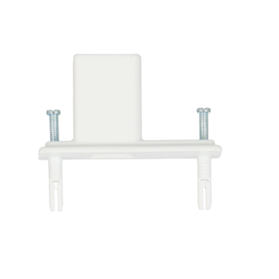 Soporte Closet Homse Hs45883 4/1 Pared Plastico Blanco T/tramo