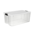 Caja Plastica Sterilite 19909804 29gal 110l Transparente
