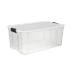 Caja Plastica Sterilite 19909804 29gal 110l Transparente