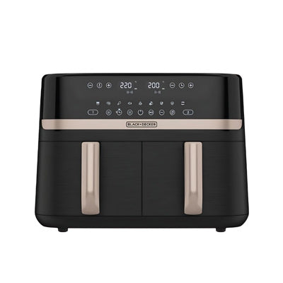 Freidora De Aire Black&decker Afbd92-1bdla 9l Negra Doble
