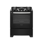 Estufa Horno Frigidaire Fkgo30z5bzb 30" Gas Negro 5q