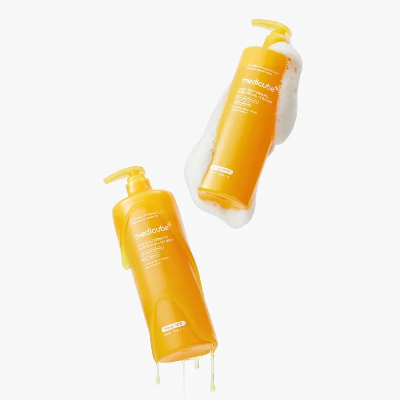 (SB) MEDICUBE KOJIC ACID TURMERIC GEL TO FOAM CLEANSER 500ML