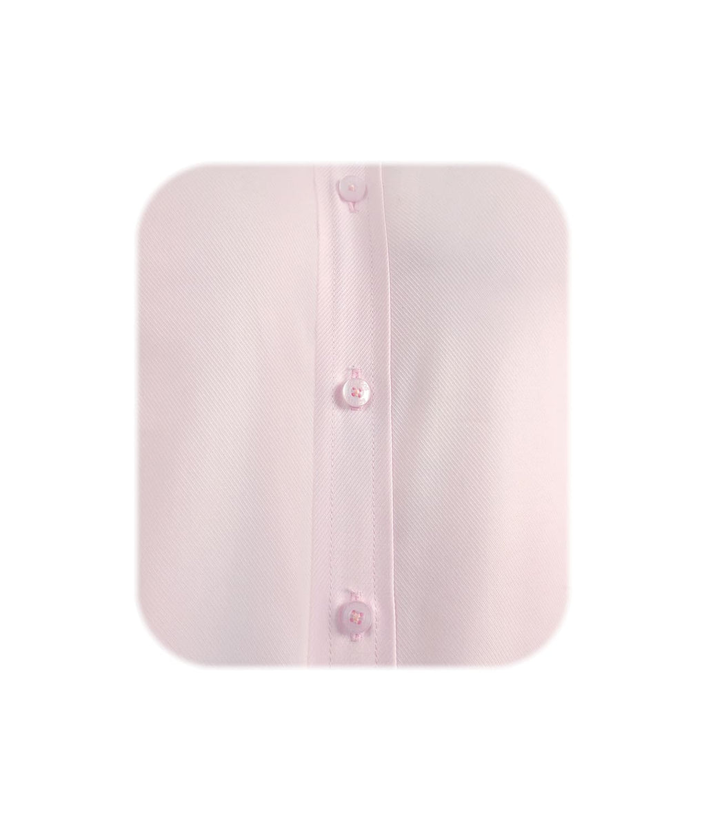 Camisa formal rosada cuello francés manga larga para hombre XS a 10XL