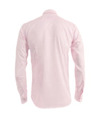 Camisa formal rosada cuello francés manga larga para hombre XS a 10XL