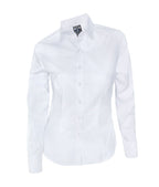 Camisa blusa blanca oficina formal manga larga mujer XS a 10XL