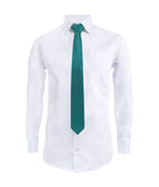 Camisa formal blanca sin bolsillo manga larga slim hombre XS a 10XL