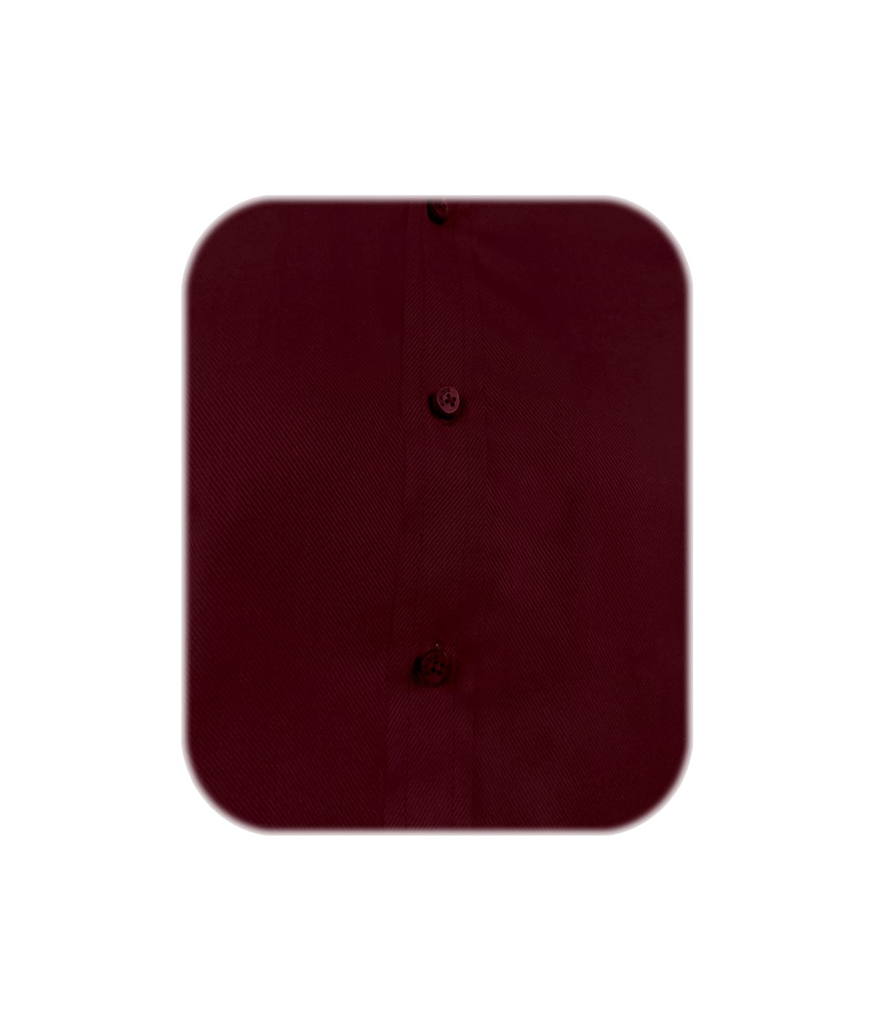 Camisa formal vino tinto para mancornas manga larga hombre XS a 10XL