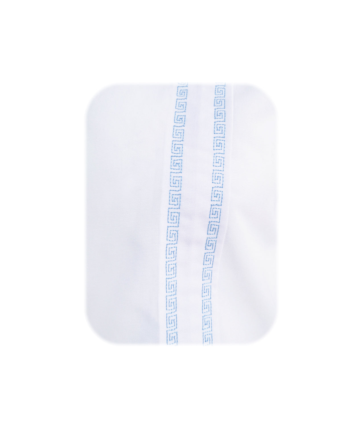 Camisa guayabera blanca bordada sin bolsillos manga larga XS a 10XL