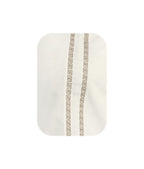 Camisa guayabera marfil en algodón bordada sin bolsillos slim fit hombre XS a 10XL