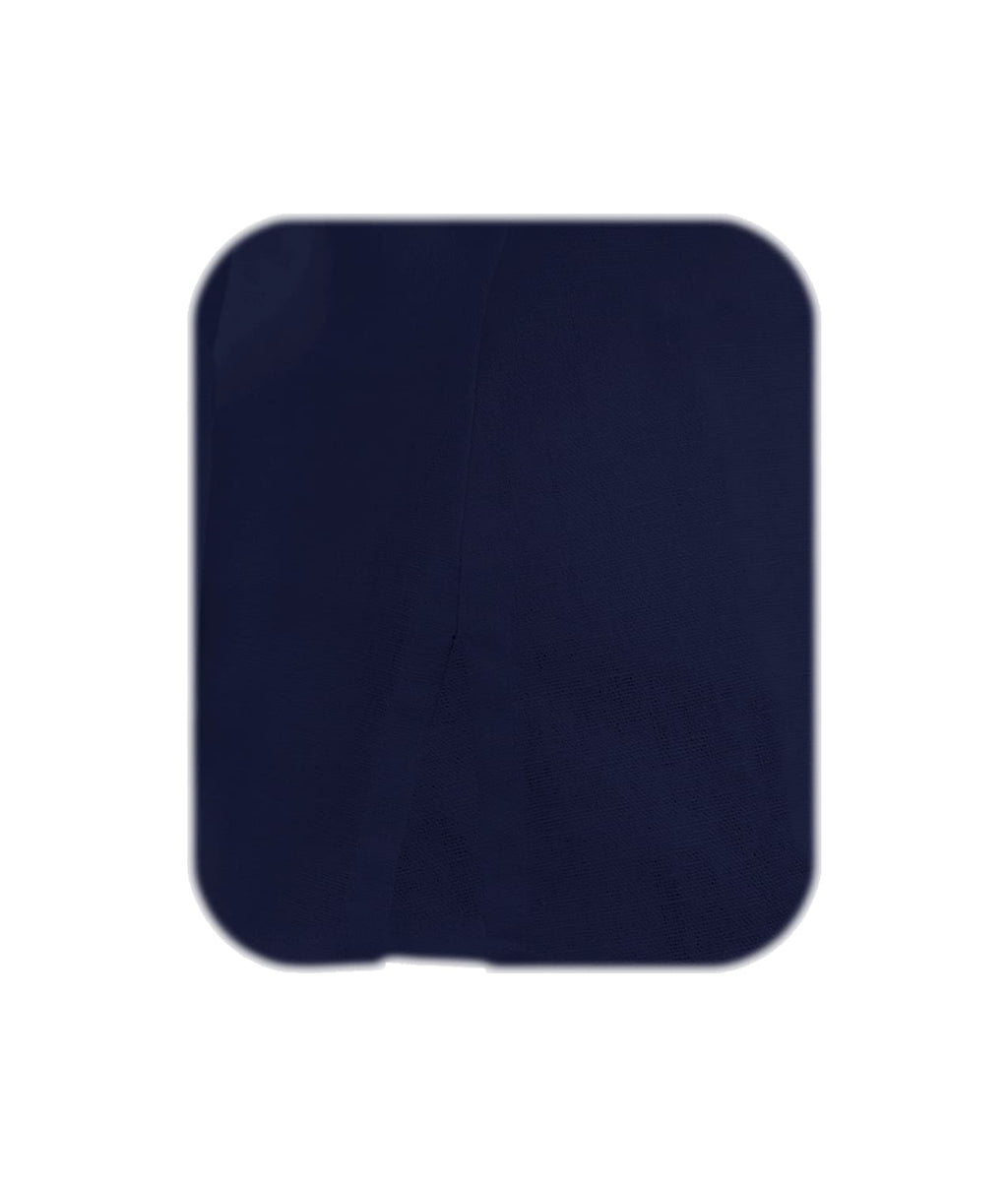 Camisa blusa lino azul oscuro casual manga larga para mujer XS a 10XL
