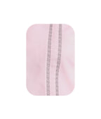Camisa guayabera rosada en algodón sin bolsillos bordada slim fit hombre XS a 10XL