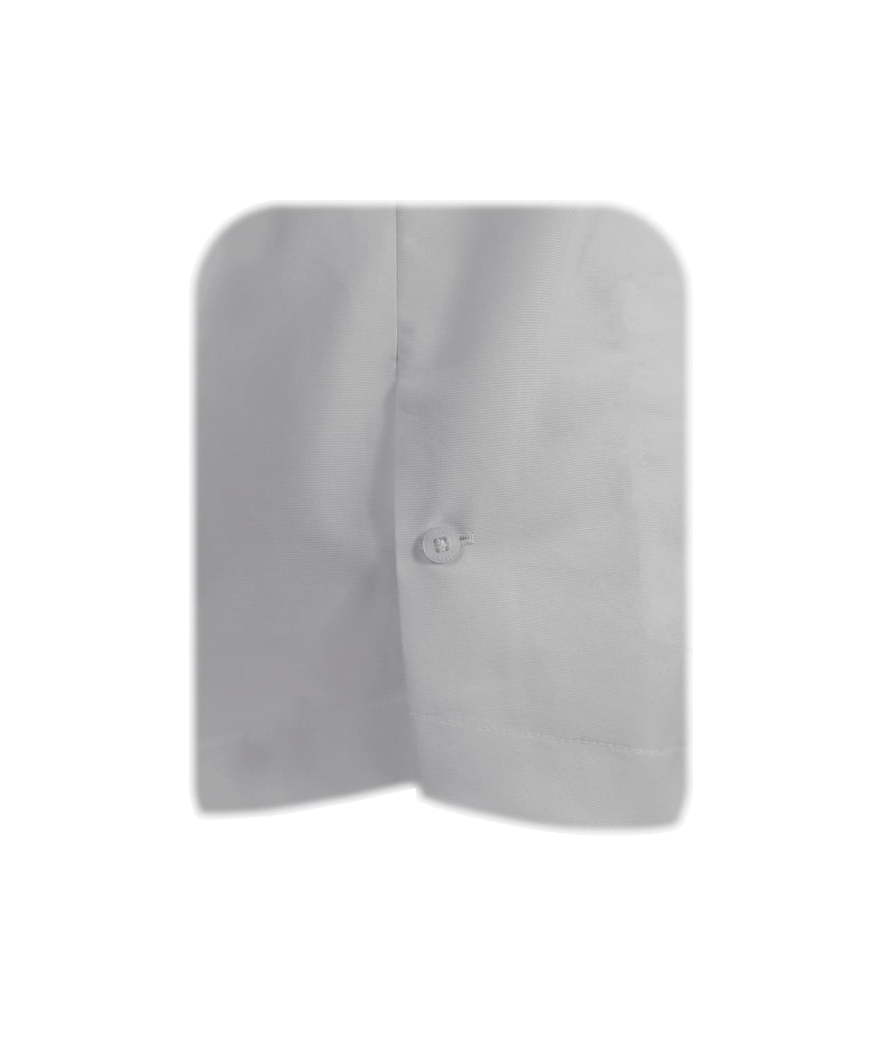 Camisa guayabera gris en algodón bordada sin bolsillos hombre XS a 10XL